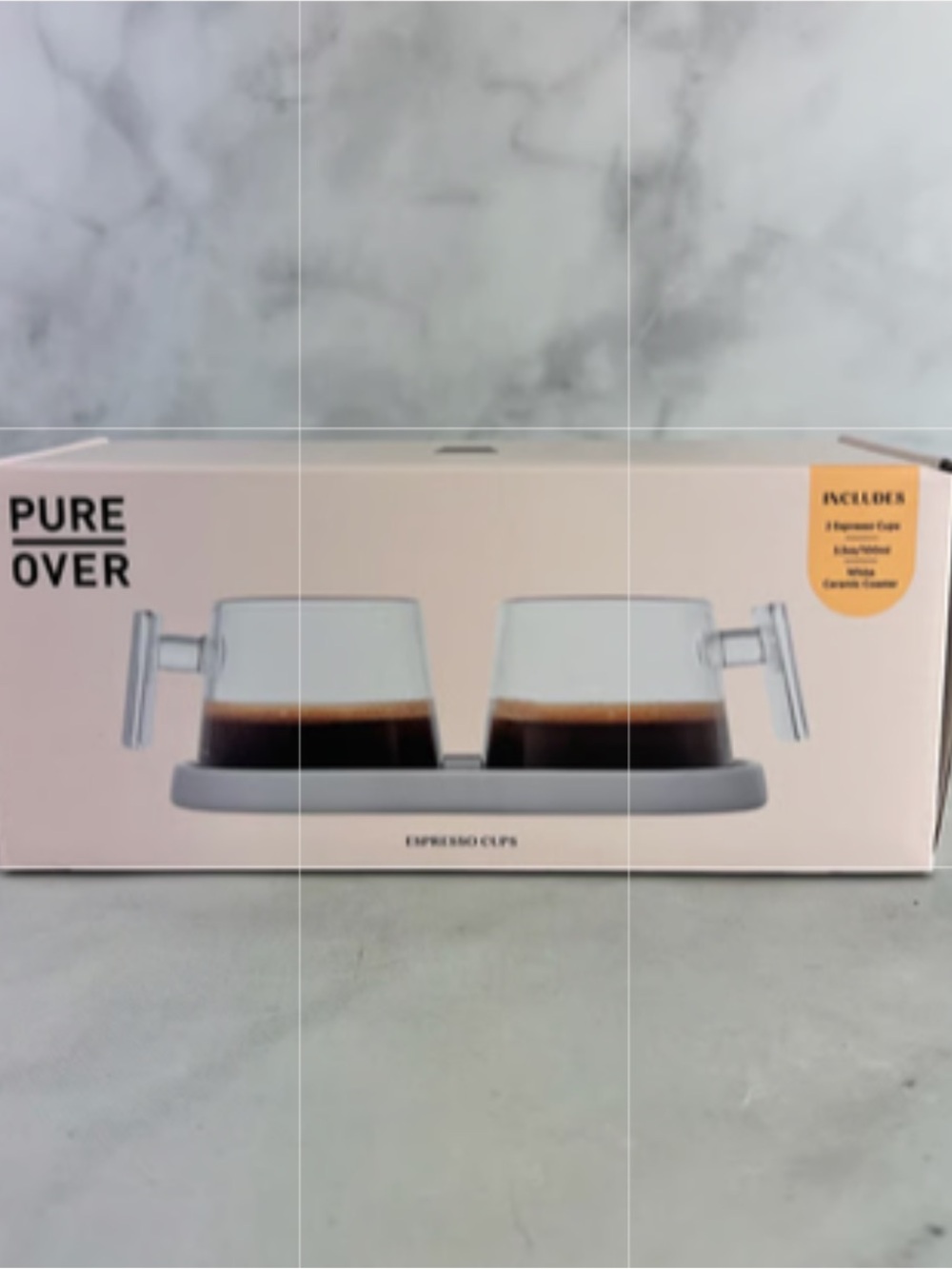 Pure Over Espresso Cup Set